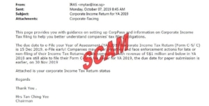 Fake email 